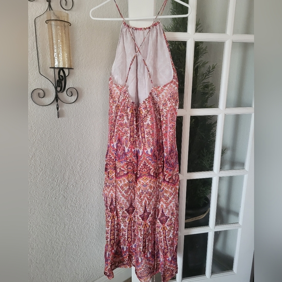 Boho banana republic long dress with lining.. - Picture 2 of 5